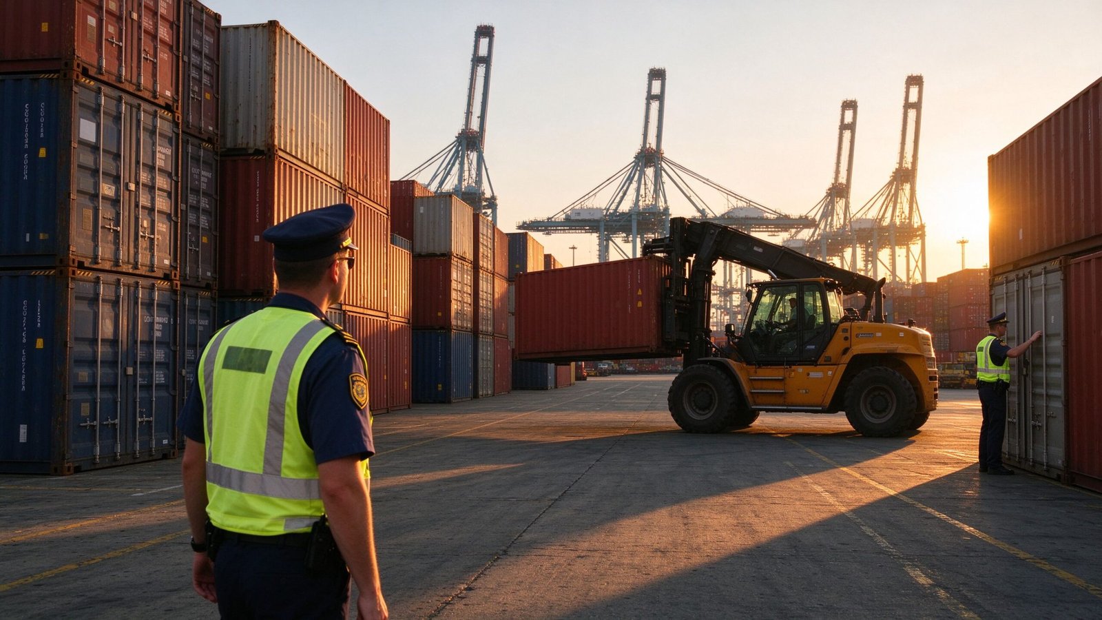 Customs valuation and under-declaration risk at a container port